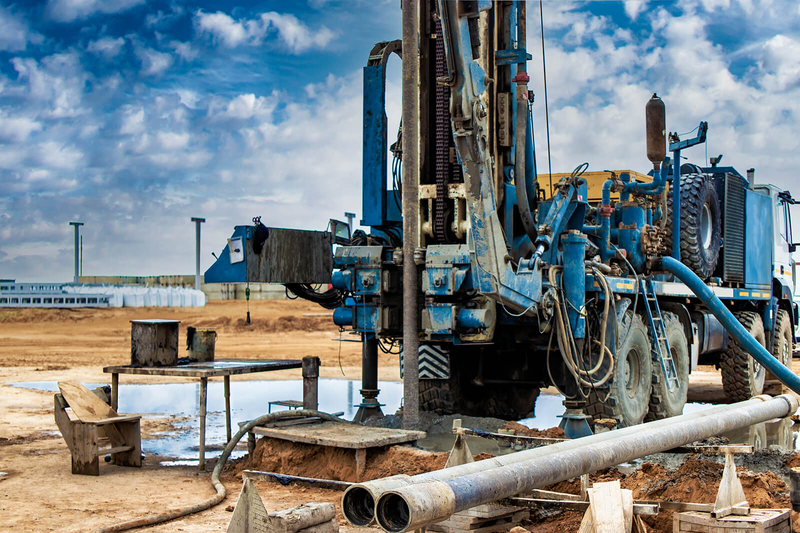 Borewell Drilling for Industries